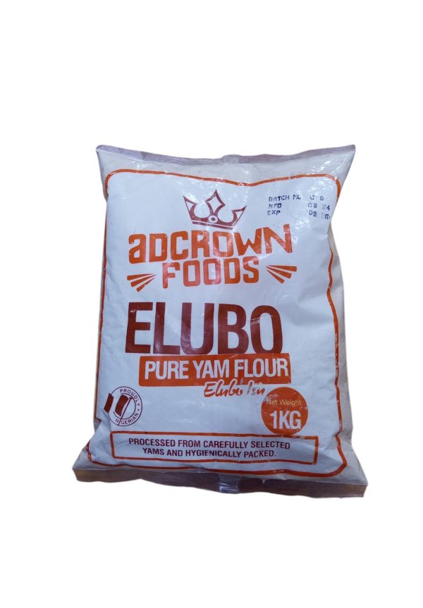 Adcrown Elubo yam flour 1kg