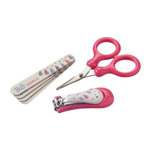 Nuby Nail Care Set Red