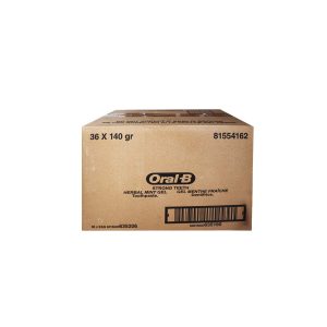 Oral-B Herbal Mint Gel Toothpaste 140g x 36