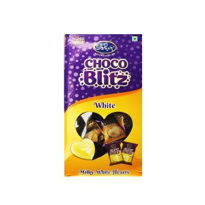 Oshon Choco Blitz Milky White Hearts 4g x 100