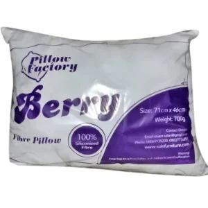 Berry Fibre Pillow Single Unit