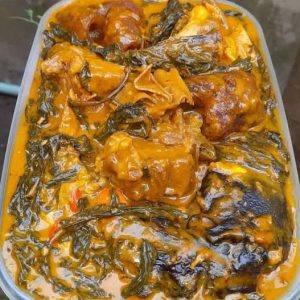 2Liter Pot Onugbu(Bitterleaf) ? 2 Servings