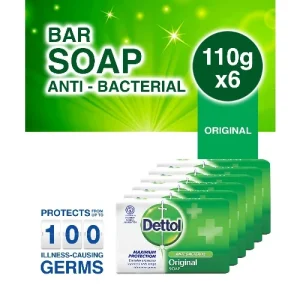 Dettol Original Soap ? 110g (Pack of 6)