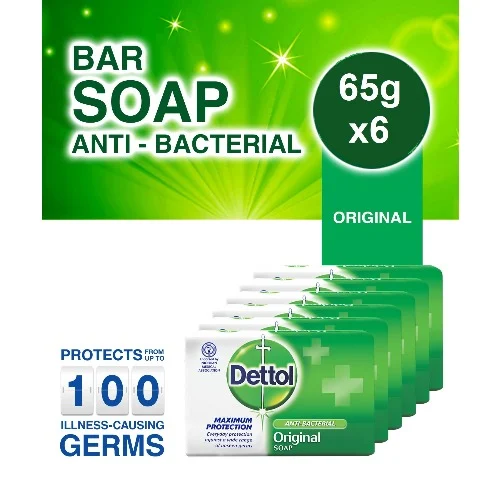 Dettol Antibacterial Original Soap ? 65g (Packet)