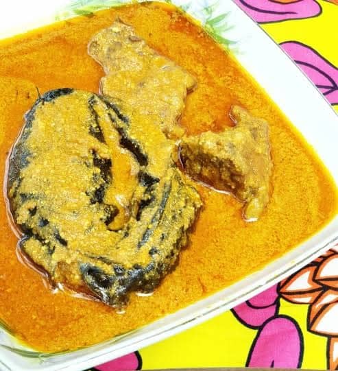 2Liter Pot Egusi-ijebu soup (2 Servings)