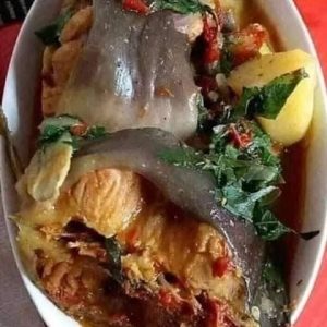 2 Litres Giant Full Catfish + Yam