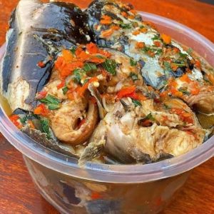 2 Litres  Catfish Peppersoup(2 Servings)