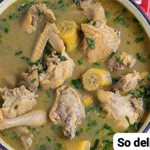 2 Ltrs Chicken Peppersoup+plaintain(2 Servings)