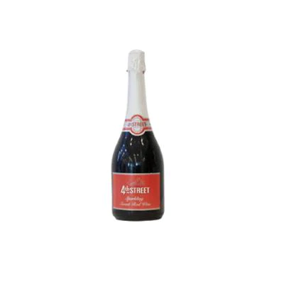 4th Street Sparkling Red Grape Fruit Drink 75 cl