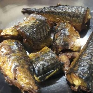 6 pieces of  friedTitus Fish Cut up