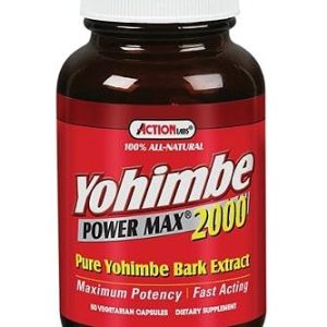 Action Labs Yohimbe Power Max 2000 ? 50 Capsules