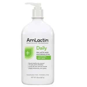 AmLactin Lactic Acid Daily Moisturizing Body Lotion, 567g ( New Look)