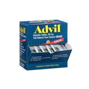 Advil Tablets 2?S X 50 (Sachet Of 2 Tablets)