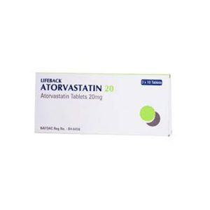 Atorvastatin 20Mg Tablets X30