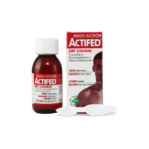 Actifed Dry Cough Syrup X100Ml (Uk)