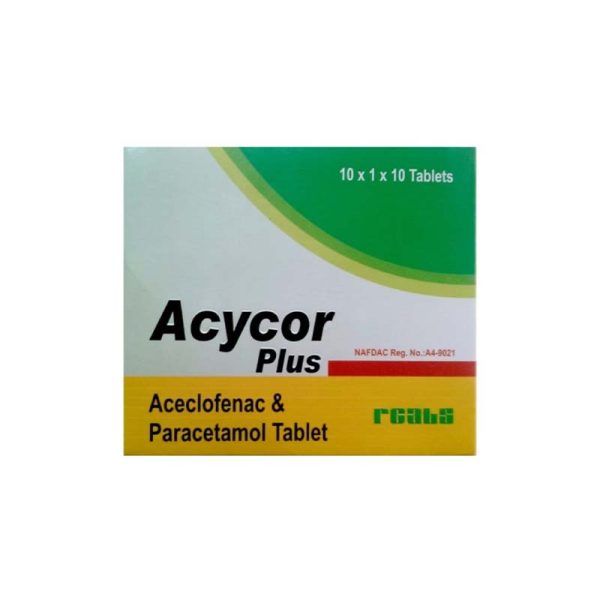 Acycor Plus Tablets X10