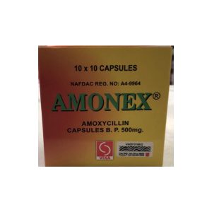 Amonex 500Mg Capsules X100 (Sachet)