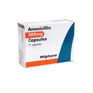 Amoxicillin 500Mg Capsules X21 (Milpharm)