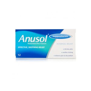 Anusol Suppositories X12