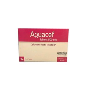 Aquacef Cefuroxime 500Mg Tab