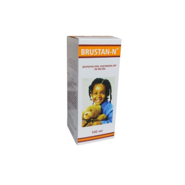 Brustan-N Ibuprofen Oral Suspension 100Ml