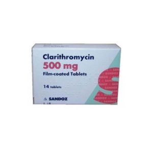 Clarithromycin 500Mg Tablets X10