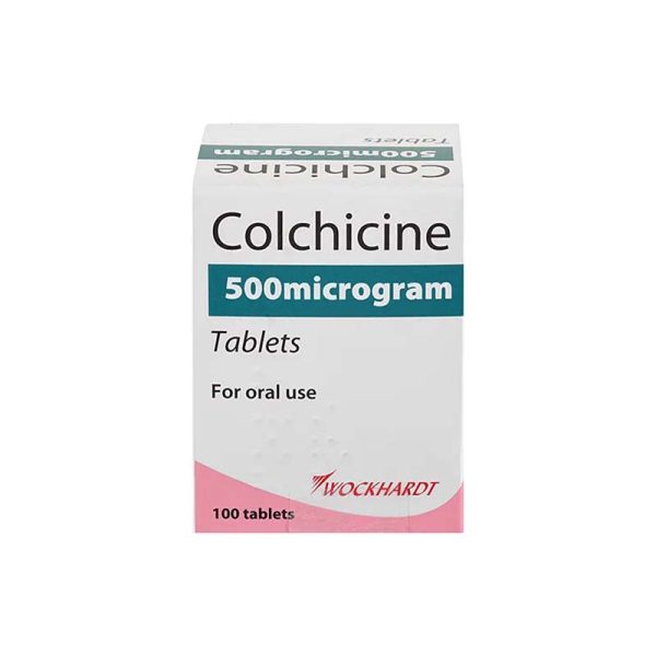 Colchicine 500Mcg Tablets X100