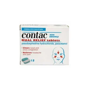 Contac Non-Drowsy Dual Relief Tablets