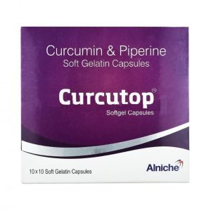 Curcutop 500mg/4mg Capsule