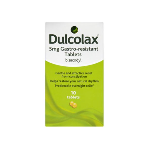 Dulcolax 5Mg Gastro Resistant Tablets X10