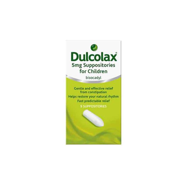 Dulcolax 5Mg Suppositories Sanofi