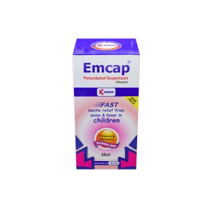 Emcap Paracetamol Suspension X60Ml