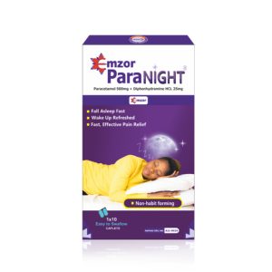 Emzor Para Night Tablets X10