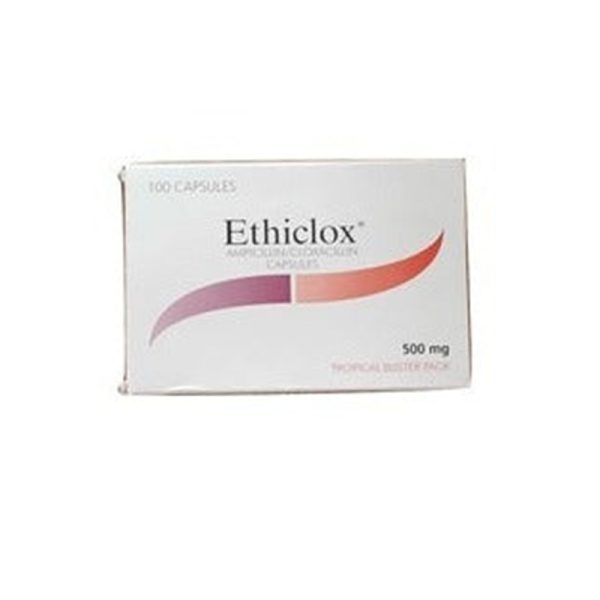 Ethiclox 500Mg Capsules X10