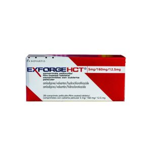 Exforge Hct 5Mg/160Mg/12.5Mg (Sachet)