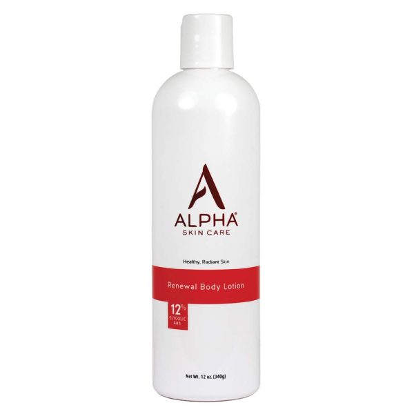 Alpha Skin Care Revitalizing Body Lotion with 12% Glycolic Acid