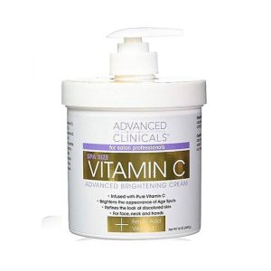 Advanced Clinicals Vitamin C Cream, 16 Oz ( New Look)