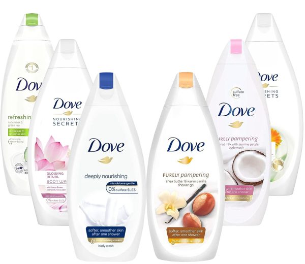 Dove Body Washes ? 750ml (6 Options)