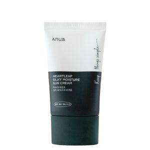 Anua Heartleaf Silky Moisture Sun Cream Sunscreen