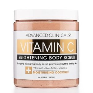 Advanced Clinicals Brightening Vitamin C Body Scrub