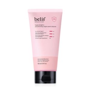 Belif Super knights pore firming vegan pack cleanser, 150ml