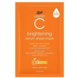 Boots Vitamin C Brightening Serum Sheet Mask