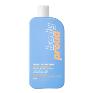 Body Proud Thirst Quencher Cleanser with Hyaluronic Acid, 12.17 fl oz