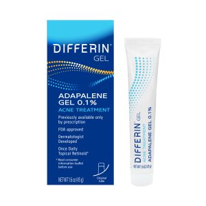 Differin Adapalene Gel 0.1% Acne Treatment, 45g