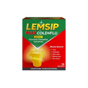 Lemsip Max Cold and Flu Sachet Lemon