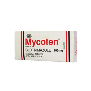 Mycoten 1% Vaginal Tablets 100Mg X6
