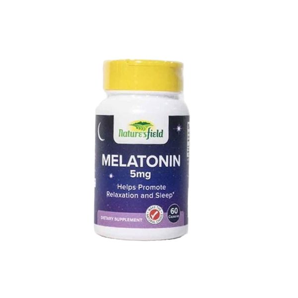 Nature?s Field Melatonin 5Mg Capsules X60