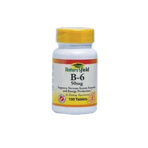 Nature?s Field Vitamin B6 50Mg Tablets X 100