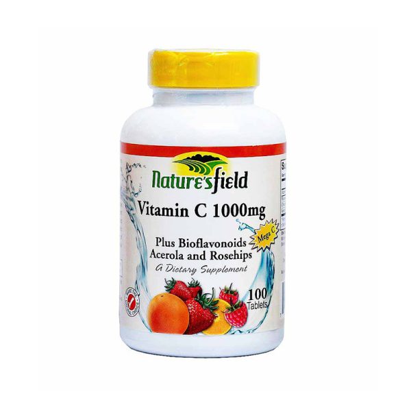 Nature?s Field Vitamin C 1000Mg Tablets X100