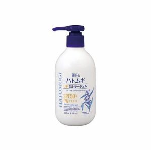 Hatomugi The UV & Moisturizing Milky Gel SPF 50+ Pa++++ 250ml